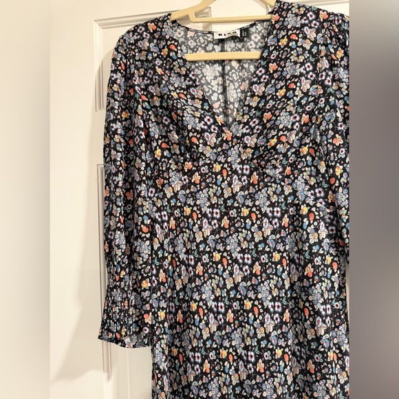 RIXO Flowy Maxi Kallie Jacquard Maxi Dress - Picture 2 of 6